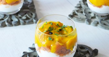 VERRINES EXOTIQUES À LA RICOTTA