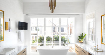 Les tendances 2018 pour une salle de bains design © Lindye Galloway