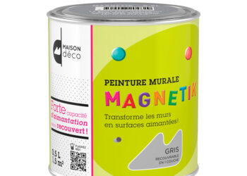 MAGNETIK, une peinture pour attirer les aimants