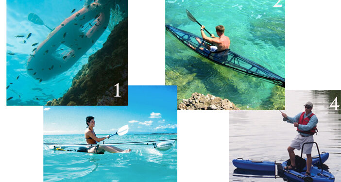 Des kayaks originaux !