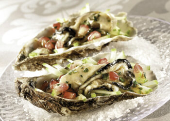 HUITRES AU BEURRE D’AROMATES