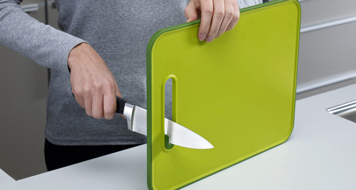 Slice & Sharpen : La planche 2 en 1 pour aiguiser et découper