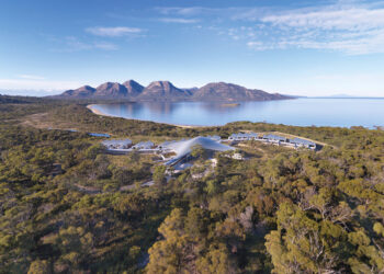 Le Saffire Freycinet, petit bijou d’architecture et de développement durable