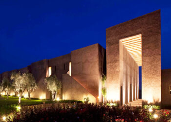 Un palais de campagne au Maroc