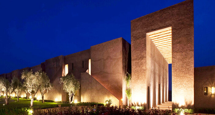 Un palais de campagne au Maroc