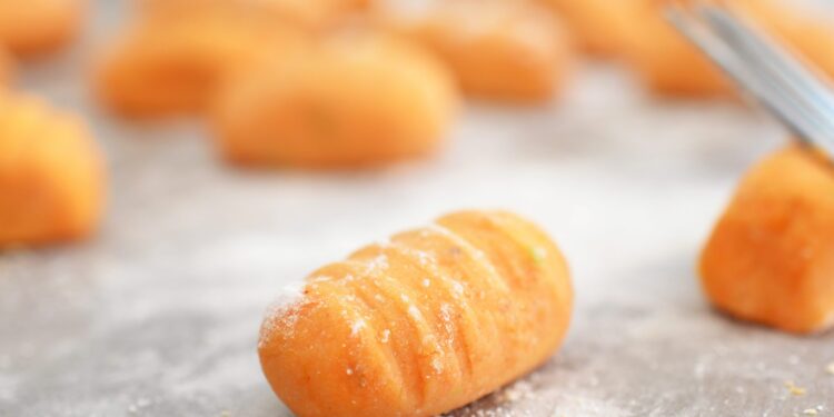 GNOCCHI DE PATATE DOUCE & SAUCE BLANCHE