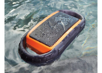 Une enceinte résistante aux chocs et à l’eau !