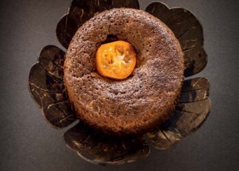 FONDANT KAKO, BOIS D’INDE ET KUMQUAT CONFIT