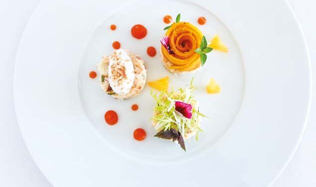 Le crabe de terre : Une recette, ou plutôt une interprétation du moment… par le Chef Thibault Barbafieri