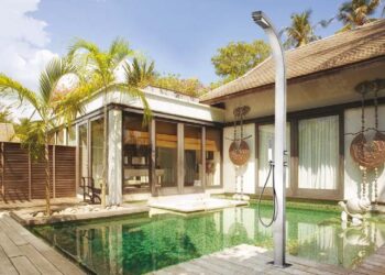 La douche d’extérieur