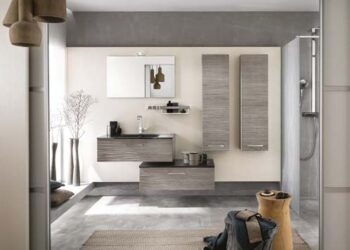 Une salle de bains version design