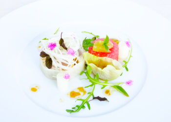 Le Thazard de nos côtes une salade fraîcheur par Thibault Barbafieri (Top Chef)