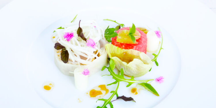 Le Thazard de nos côtes une salade fraîcheur par Thibault Barbafieri (Top Chef)