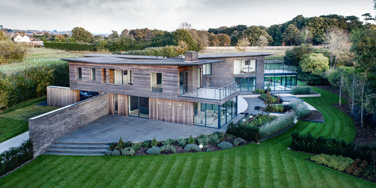 Une villa spectaculaire à Hampshire !