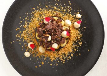 Douceur de banane & cacao, par le Chef Thibault Barbafieri
