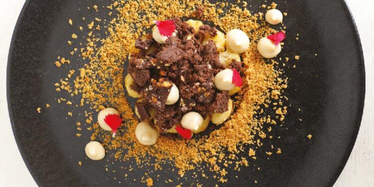 Douceur de banane & cacao, par le Chef Thibault Barbafieri