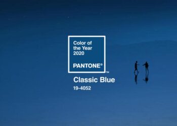 CLASSIC BLUE, la couleur de l’année 2020 par Pantone