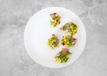 CEVICHE DE THON AILES JAUNES