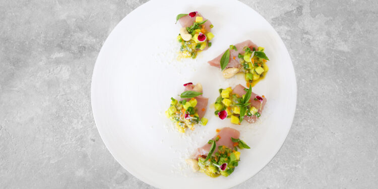 CEVICHE DE THON AILES JAUNES