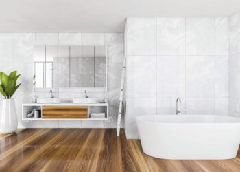 Salle de bain, le blanc intemporel