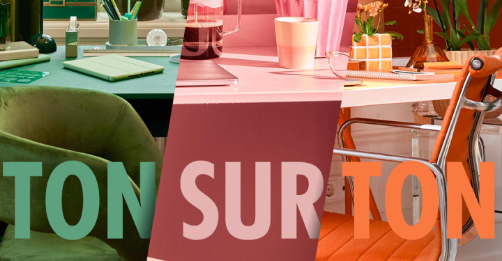 Ton sur ton : Colorez votre lieu de télé(travail)